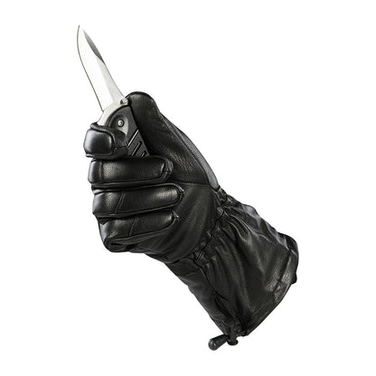Gloves winter leather