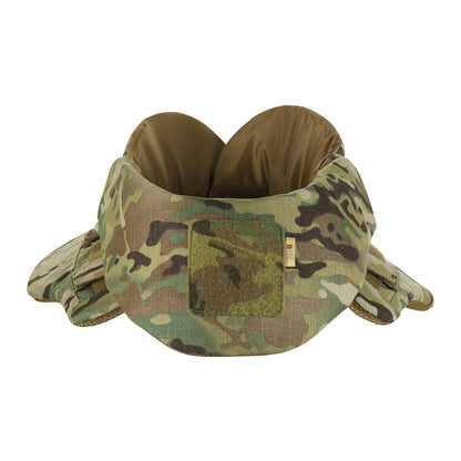 Gorget for ballistic panel inserts for Cuirass QRS