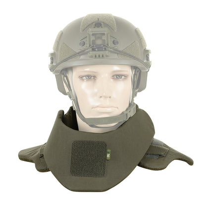 Gorget for ballistic panel inserts for Cuirass QRS