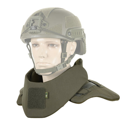 Gorget for ballistic panel inserts for Cuirass QRS