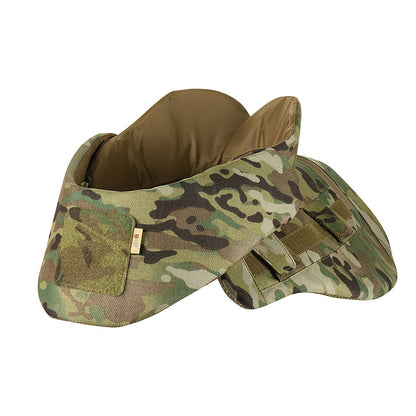 Gorget for ballistic panel inserts for Cuirass QRS