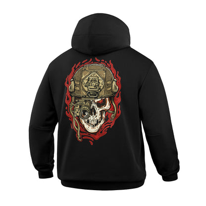 Hoodie Worn to the Bone