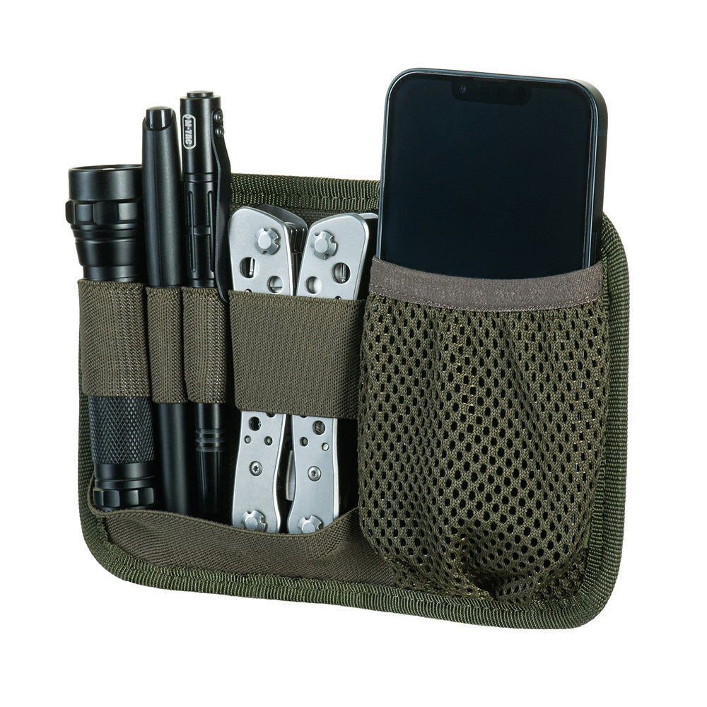 Hook & loop low profile admin panel
