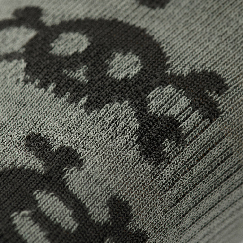 Lightweight Summer Socks Pirate Skull