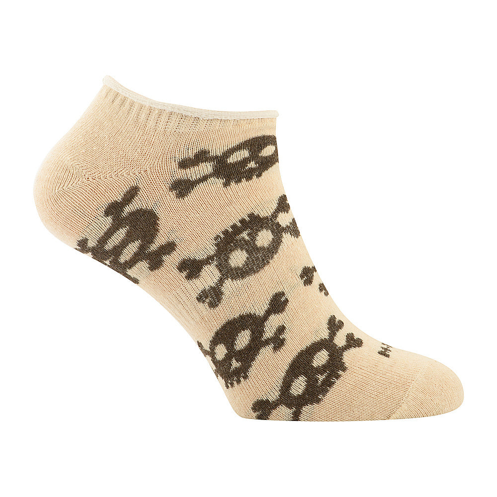 Lightweight Summer Socks Pirate Skull