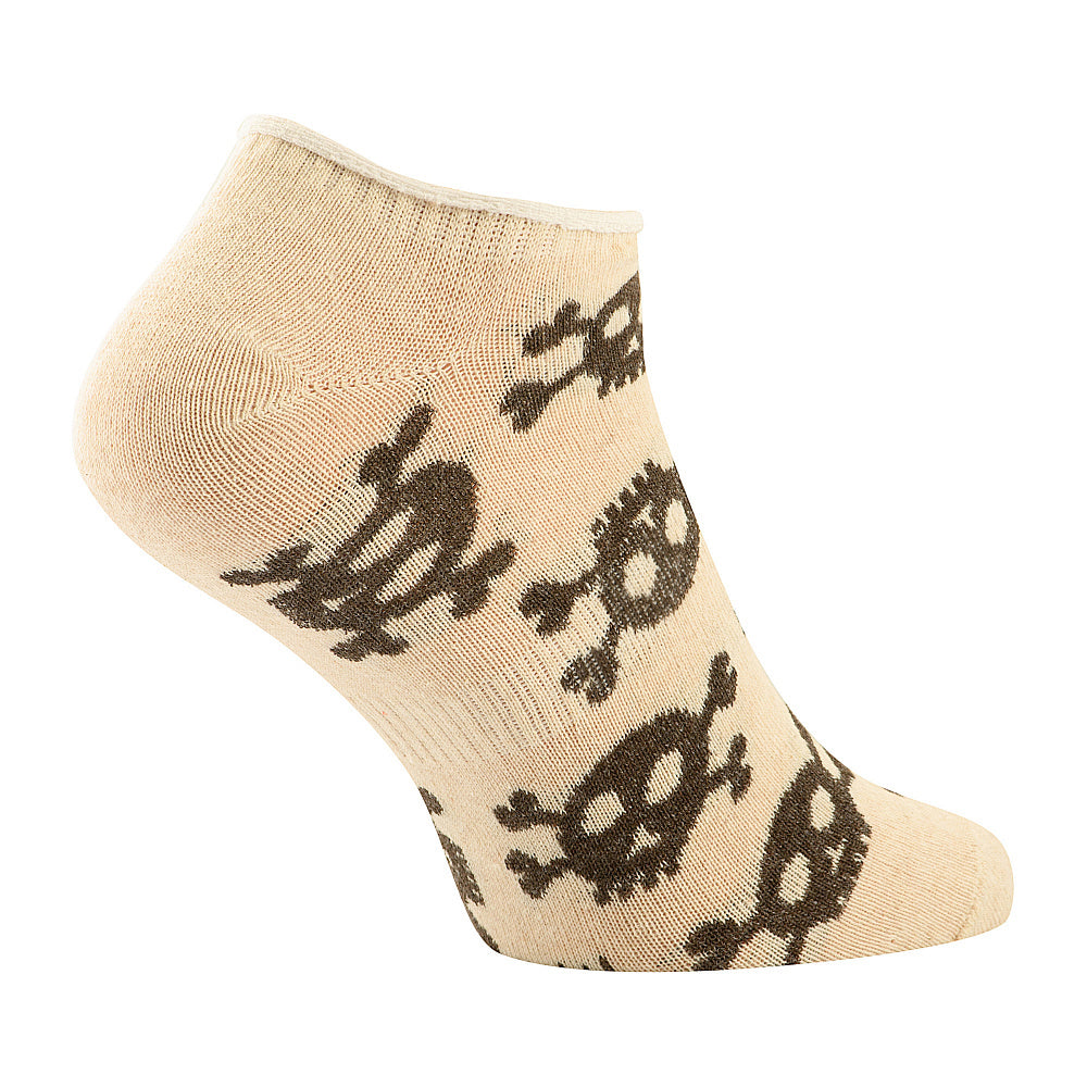 Lightweight Summer Socks Pirate Skull