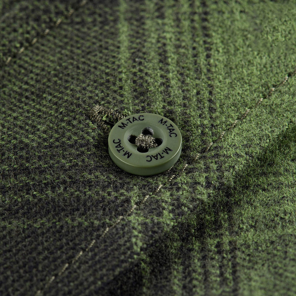 M-Tac Lumberjack Cotton Shirt Olive/Black L/R