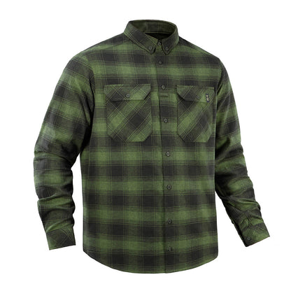 M-Tac Lumberjack Cotton Shirt Olive/Black L/R