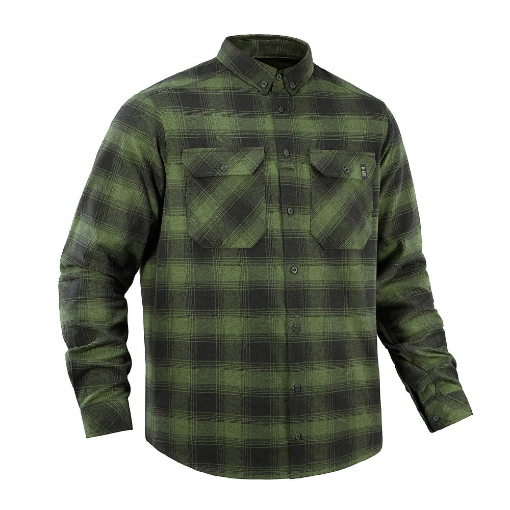 M-Tac Lumberjack Cotton Shirt Olive/Black S/R