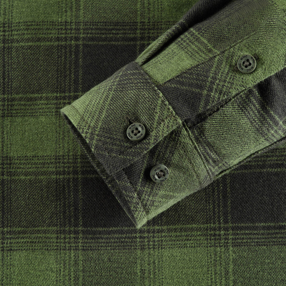 M-Tac Lumberjack Cotton Shirt Olive/Black S/R