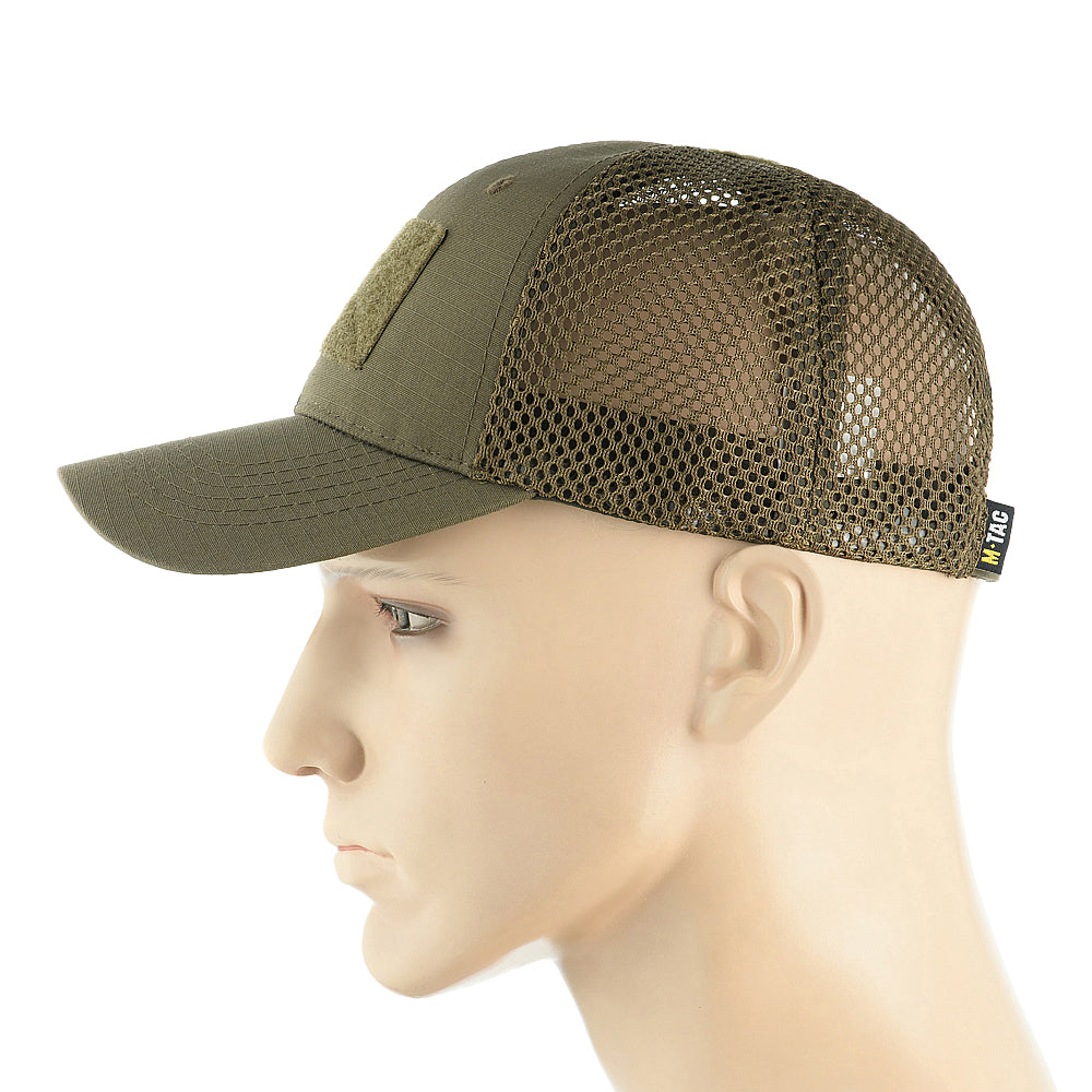 Mesh Flex Ripstop Baseball Cap with velcro