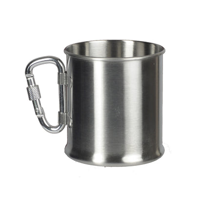 Mug with carabiner