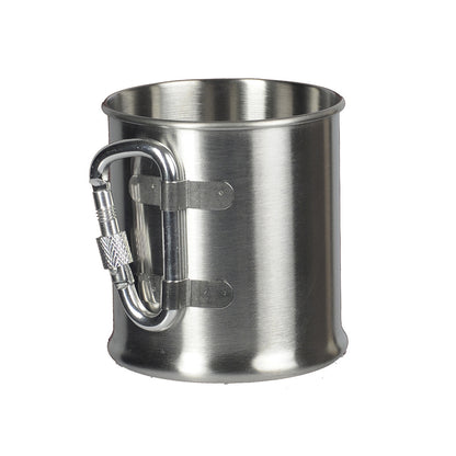 Mug with carabiner