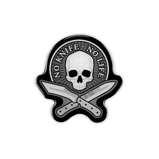 3D Sticker No Knife – No Life