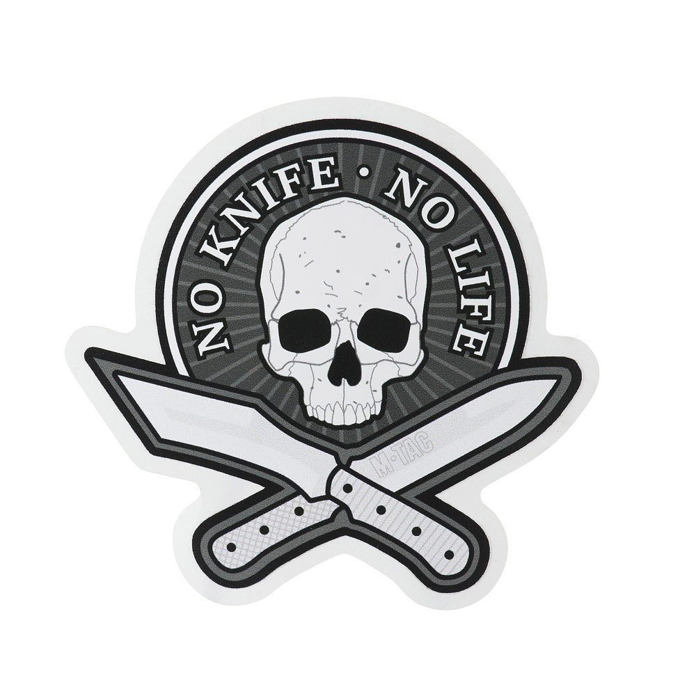 Sticker No Knife-No Life Reflective