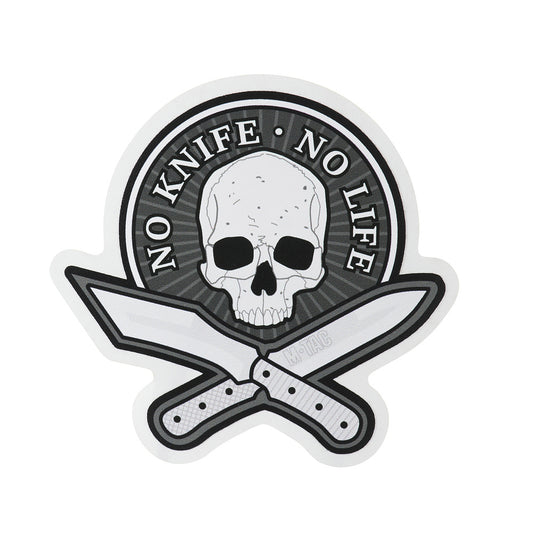 Sticker No Knife-No Life Reflective