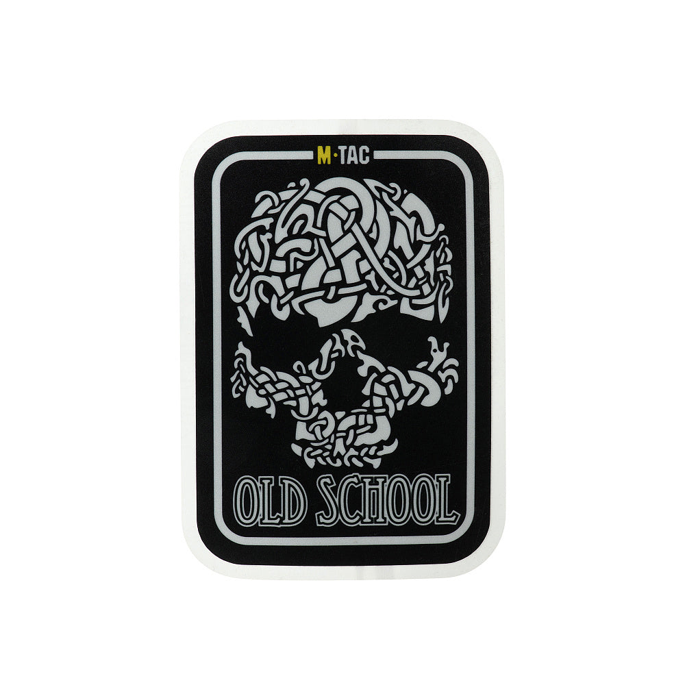 Sticker Old Skull Small reflective