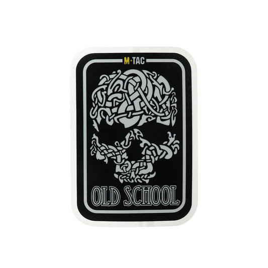 Sticker Old Skull Small reflective