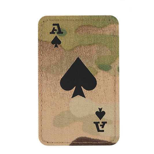 Patch Ace of Spades Laser Cut
