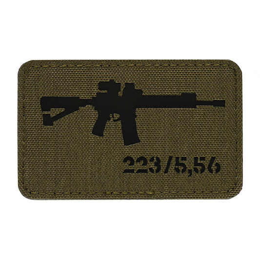 Patch AR-15 223/5,56 Laser Cut