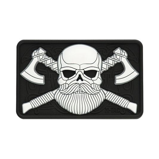Bearded skull 3d pvc