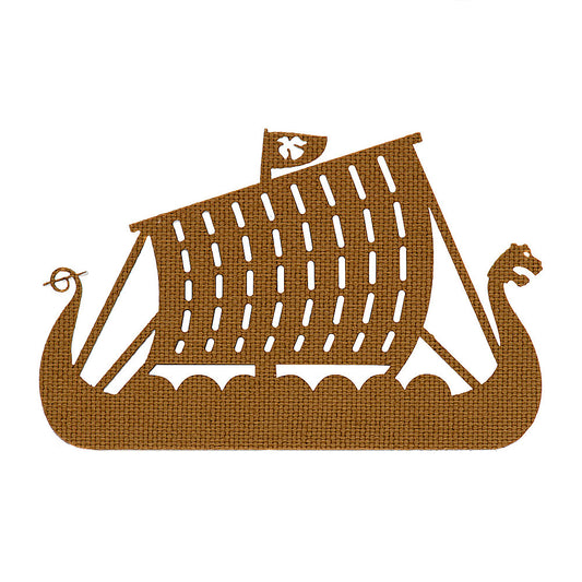 Patch Drakkar Laser Cut