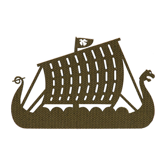 Patch Drakkar Laser Cut