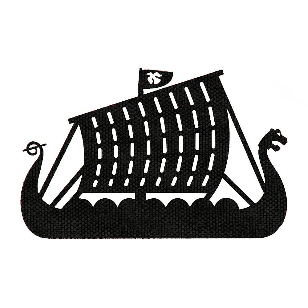 Patch Drakkar Laser Cut