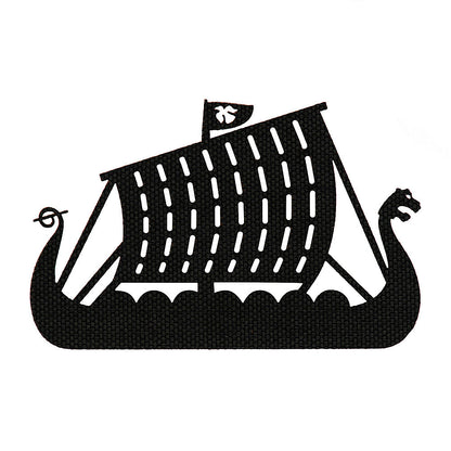 Patch Drakkar Laser Cut
