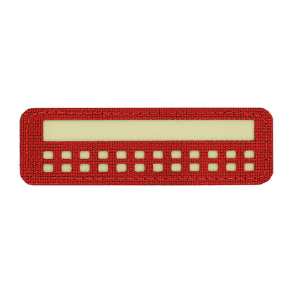 Patch flag 25x80 (mini squares) Laser Cut