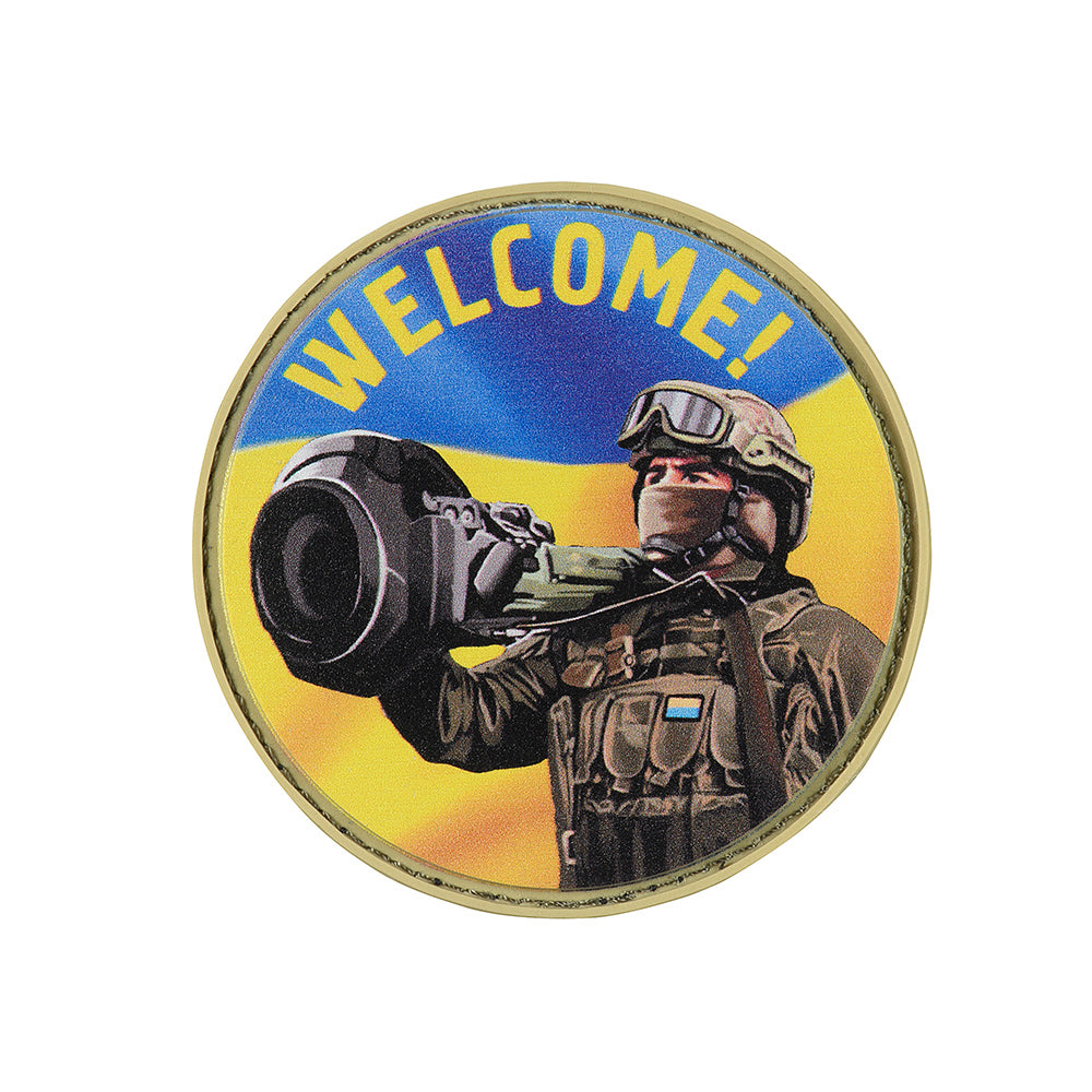 Patch NLAW Says Welcome PVC