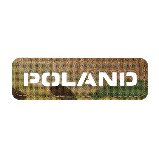 Patch Poland end-to-end 25x80 Laser Cut