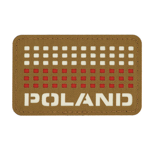 Patch Poland (with flag) 50x80 Laser Cut