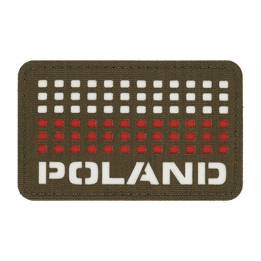 Patch Poland (with flag) 50x80 Laser Cut