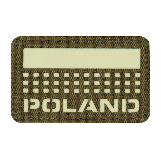 Patch Poland (with flag) 50x80 Laser Cut