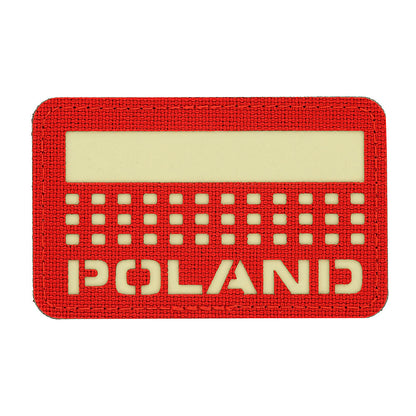 Patch Poland (with flag) 50x80 Laser Cut