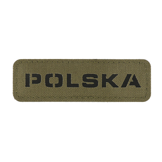 Patch Polska 25x80 Laser Cut