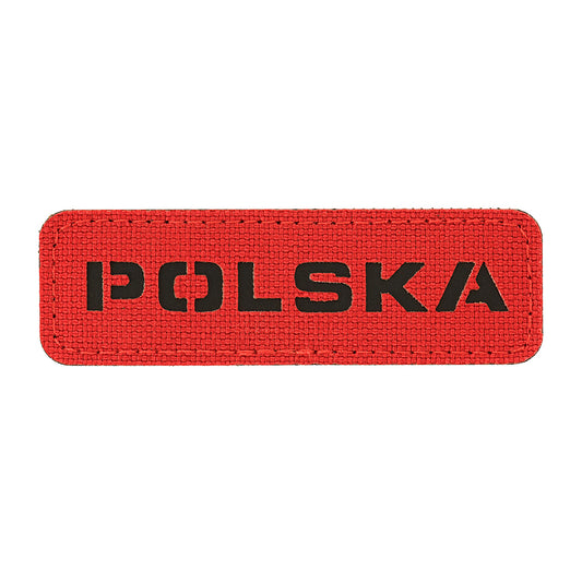 Patch Polska 25x80 Laser Cut