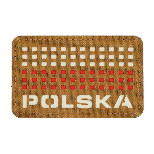 Patch Polska (with flag) 50x80 Laser Cut