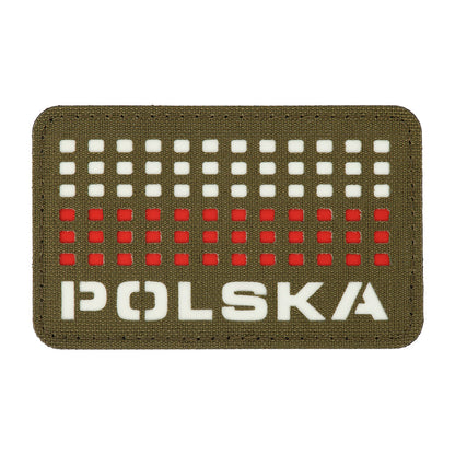 Patch Polska (with flag) 50x80 Laser Cut