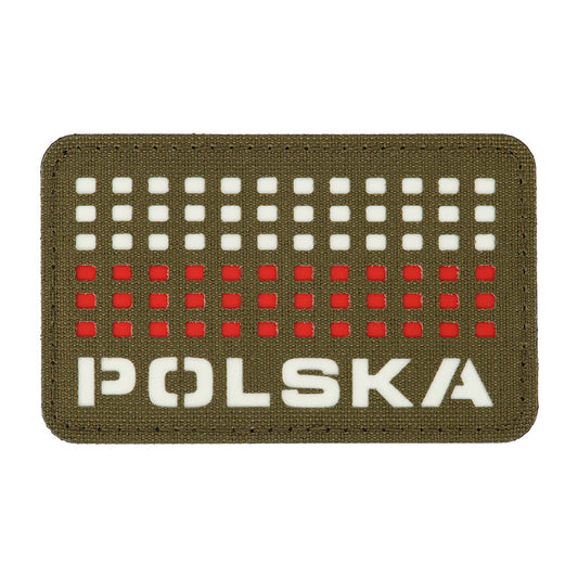Patch Polska (with flag) 50x80 Laser Cut