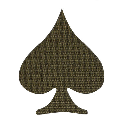 Patch Spades Laser Cut