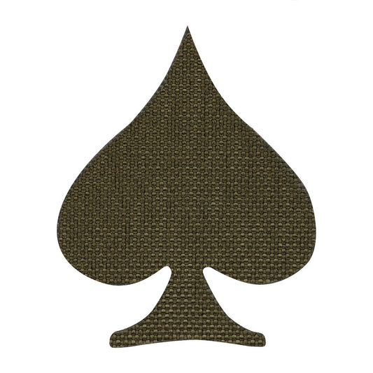 Patch Spades Laser Cut