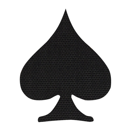 Patch Spades Laser Cut