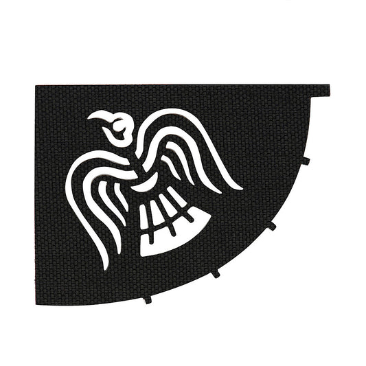 Patch Raven Flag Cutout Laser Cut