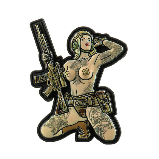 Patch Tactical Gir l# 1 Skandinavik PVC