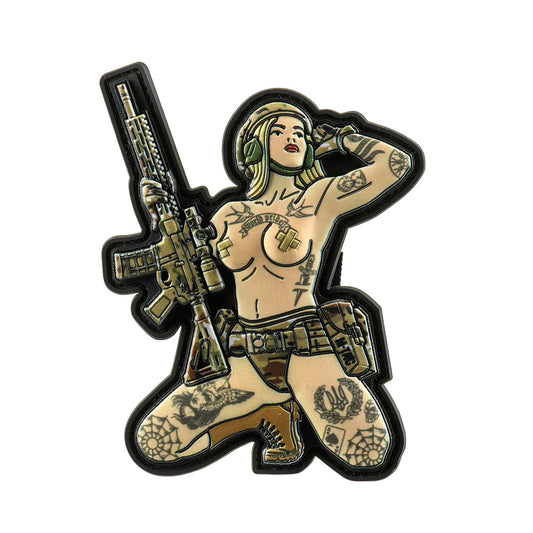 Patch Tactical Girl #1 Trysub PVC