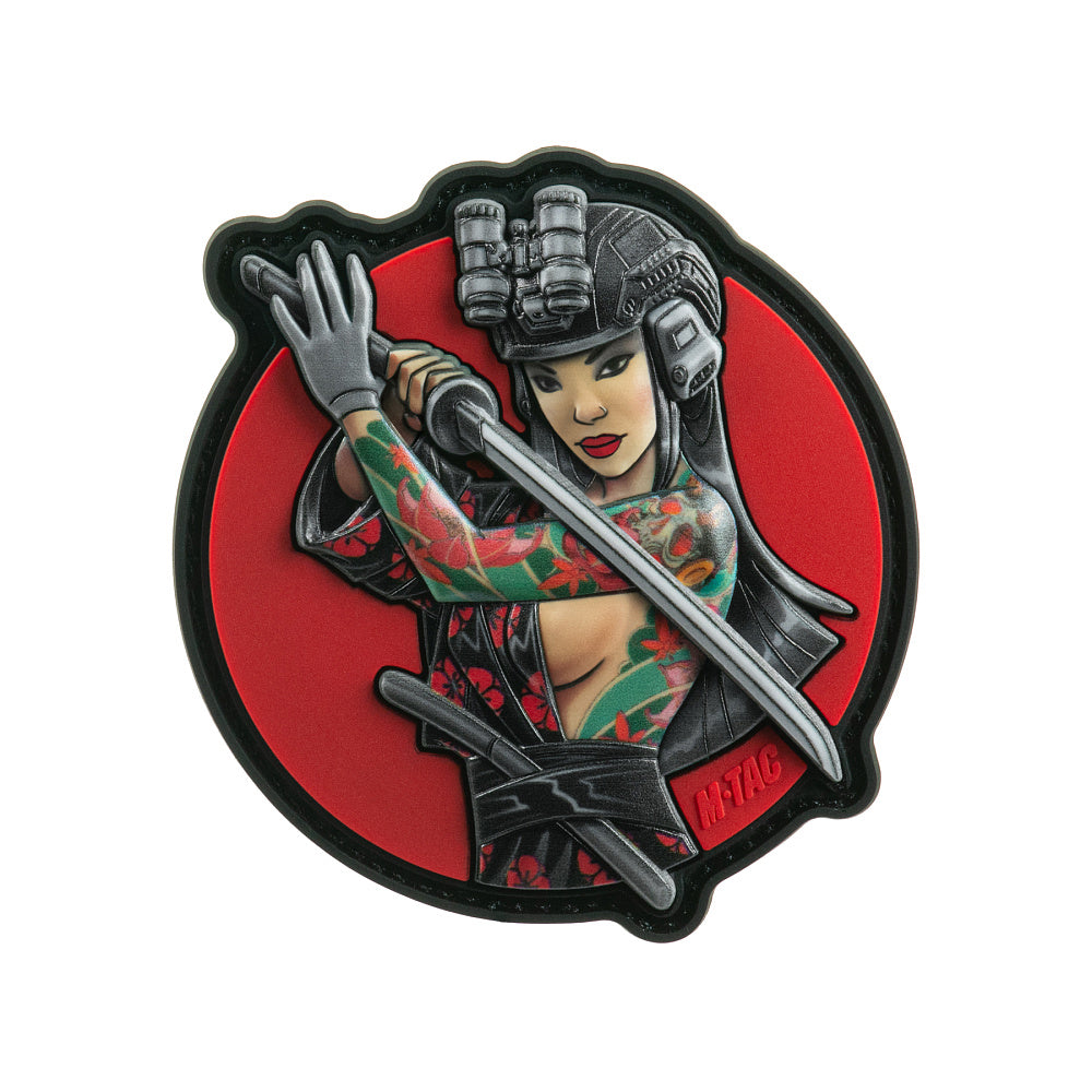 Patch Tactical girl #3 Watterfall PVC