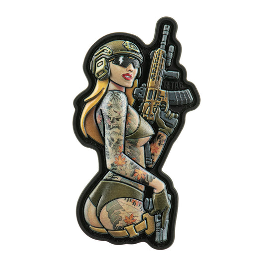 Patch Tactical Girl #4 PVC