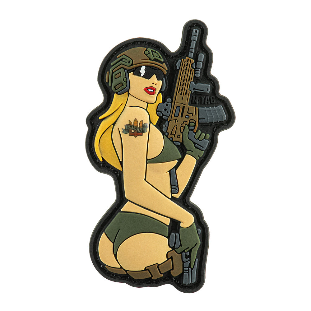 Patch Tactical Girl #4 PVC